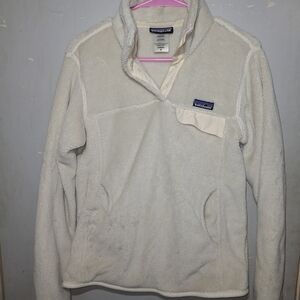 Patagonia Cream Fleece Jacket (Ivory)